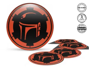 Domed emblem Premium Edition Tunning Style 